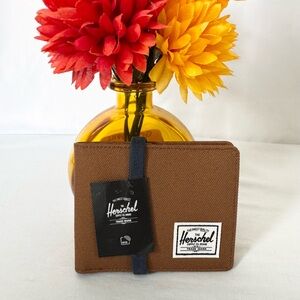 NWT Hershel Supply Co.  men’s bifold wallet w/bonus